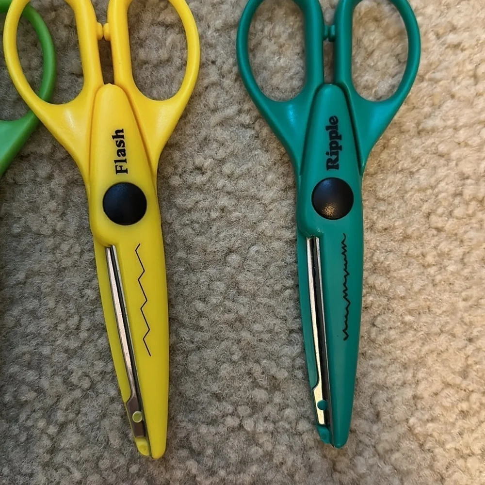 Crafting scissors set of nine
